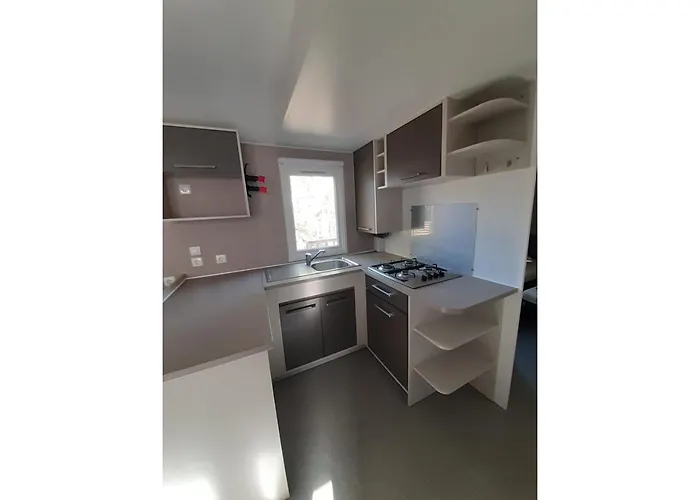 Mobil-home Clim, Tv, Lv, Ll La Carabasse 4etoiles - Mh-a014 Parque de Campismo *
